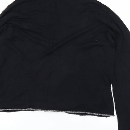 TEX Womens Black   Cardigan Jumper Size M