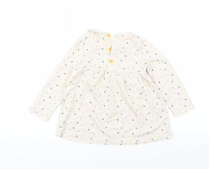 TU Baby White   A-Line  Size 12-18 Months