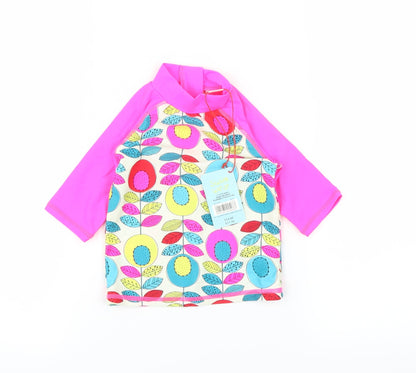 Mini Club Girls Pink   Basic T-Shirt Size 12-18 Months
