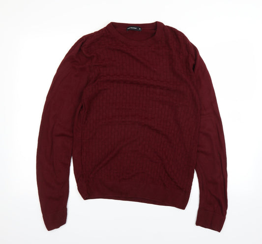 Cedar Wood State Mens Red   Pullover Jumper Size M