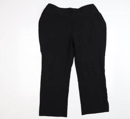 capsule Womens Black   Trousers  Size 18 L27 in - work office formal