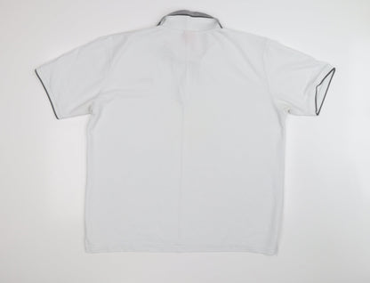 Slazenger Mens White    Polo Size 2XL