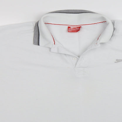 Slazenger Mens White    Polo Size 2XL