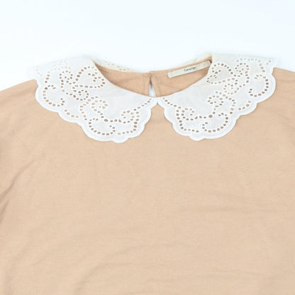 George Womens Beige   Pullover Sweatshirt Size M