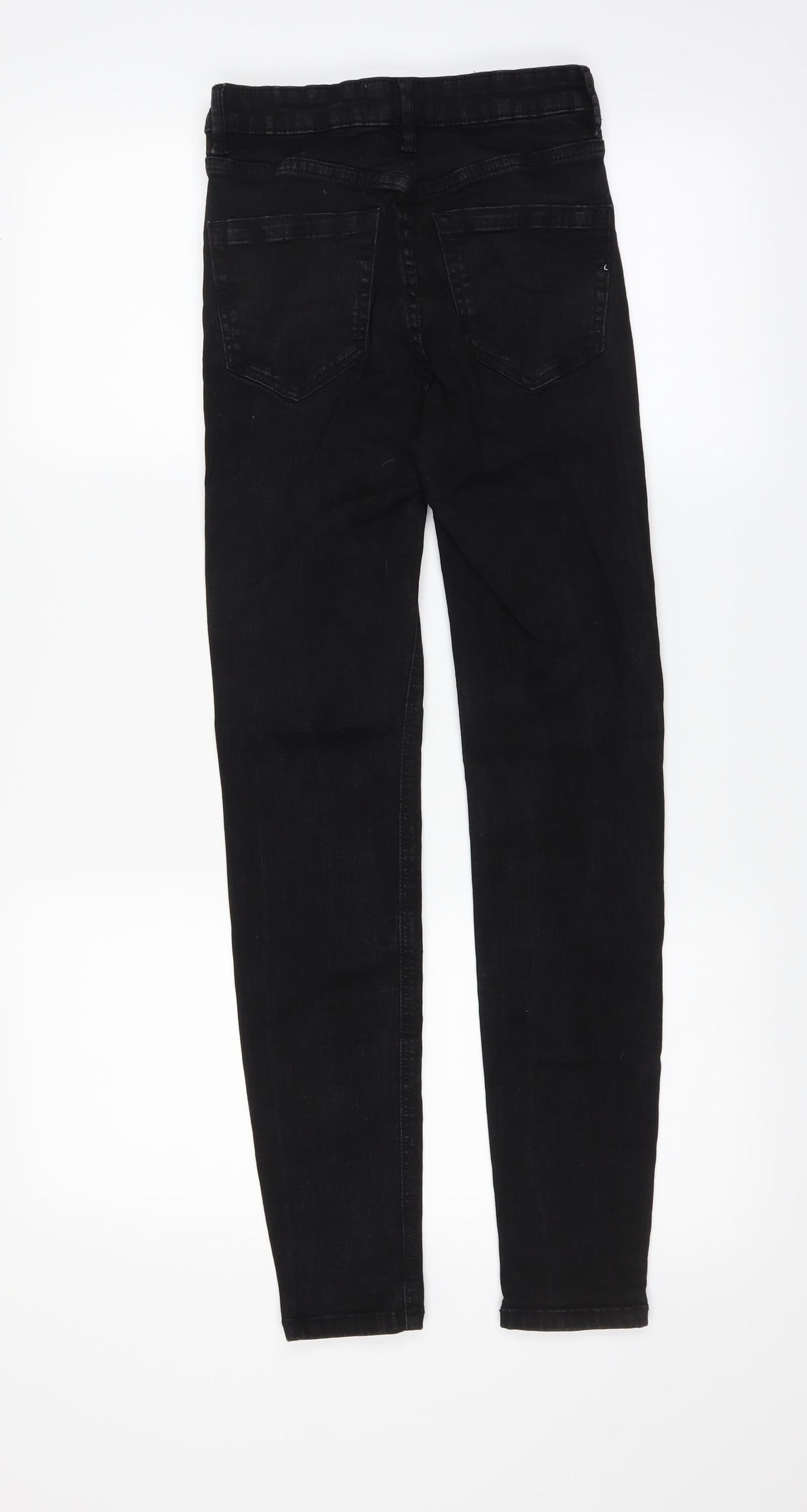 Womens UK Size 6 MNG Extra-Slim Fit Skinny Black Jeans