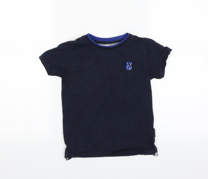 Debenhams Boys Blue   Basic T-Shirt Size 5-6 Years