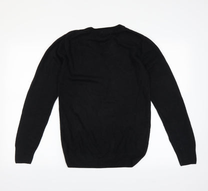 Easy Mens Black   Pullover Jumper Size S