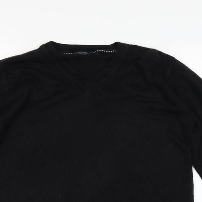 Easy Mens Black   Pullover Jumper Size S