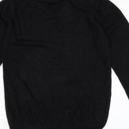 Easy Mens Black   Pullover Jumper Size S