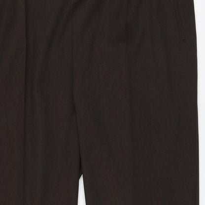 Womens UK Size 24 CANDA Regular Fit  Brown Trousers
