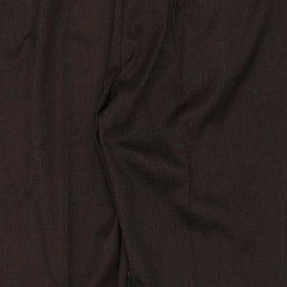 Womens UK Size 24 CANDA Regular Fit  Brown Trousers