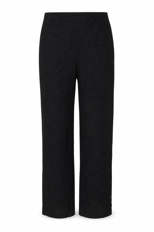 Womens UK Size 8 Alex & Co Regular Fit  Black Trousers