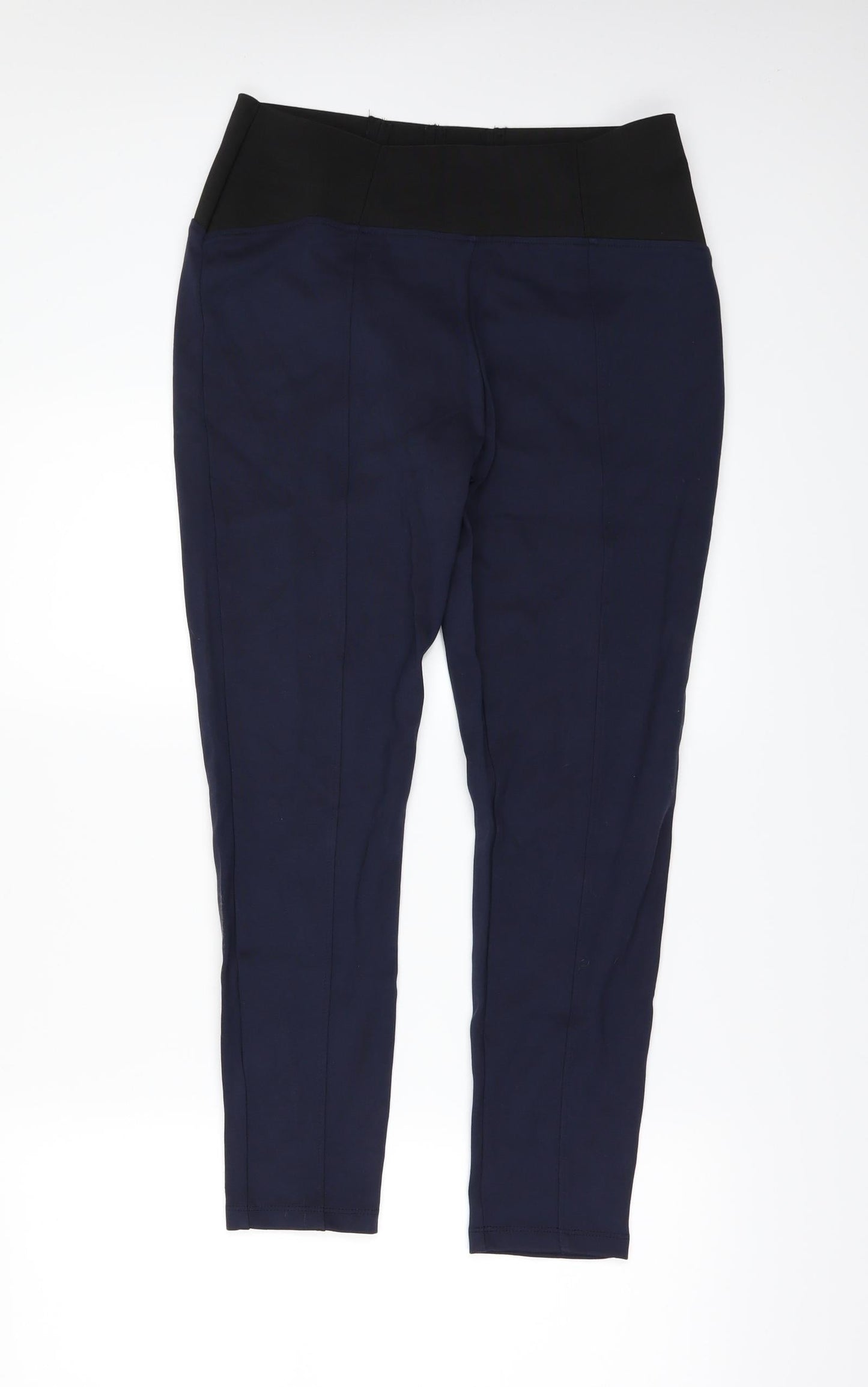 Marks and Spencer Womens Blue   Trousers  Size 12 L28 in