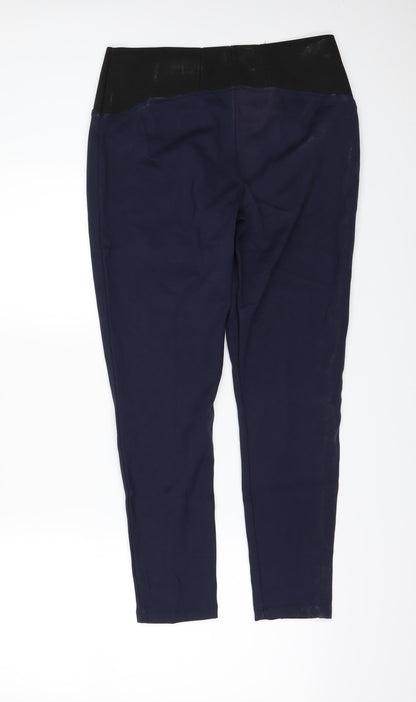 Marks and Spencer Womens Blue   Trousers  Size 12 L28 in