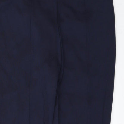 Marks and Spencer Womens Blue   Trousers  Size 12 L28 in