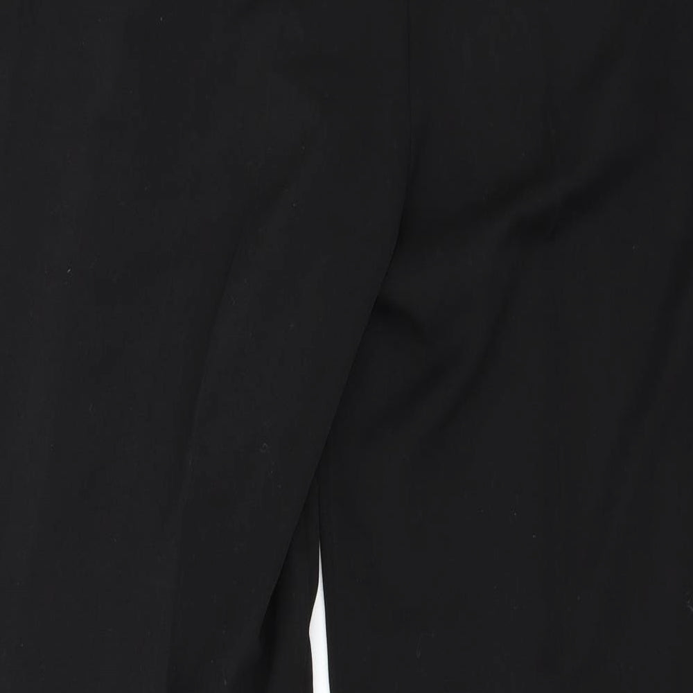 Womens UK Size 38 in Preworn Regular Fit  Black Trousers