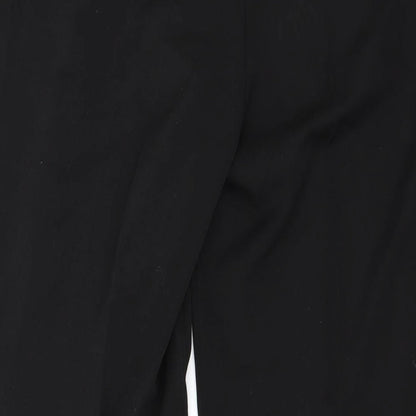 Womens UK Size 38 in Preworn Regular Fit  Black Trousers