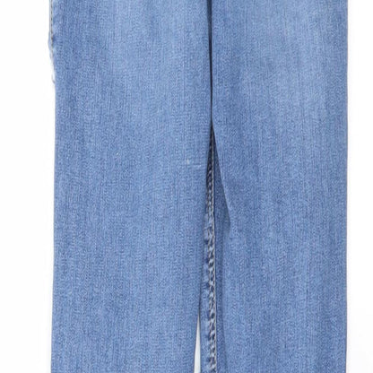 Topshop Womens Blue  Denim Skinny Jeans Size 26 in L30 in