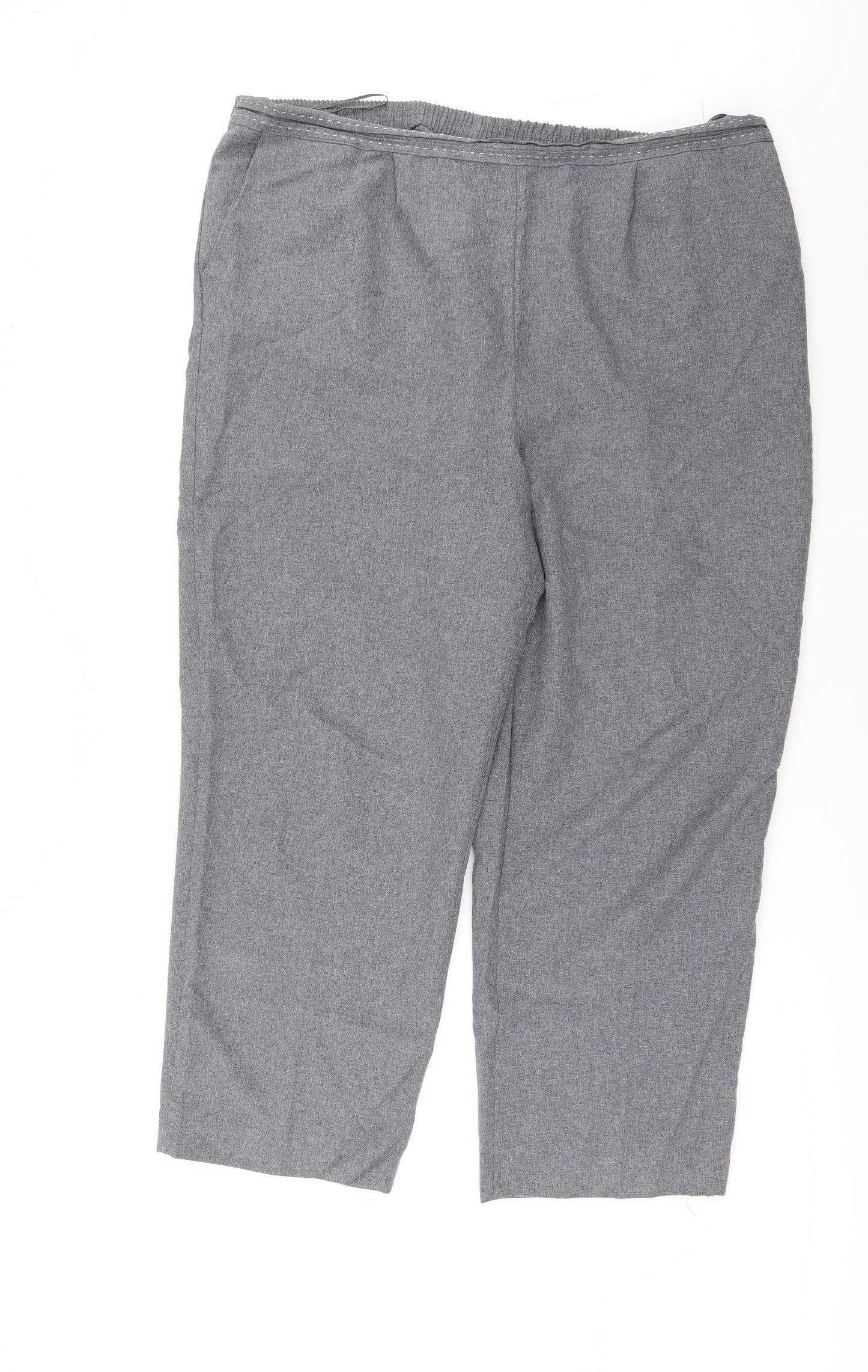 Preworn Womens Grey   Trousers  Size 20 L24 in