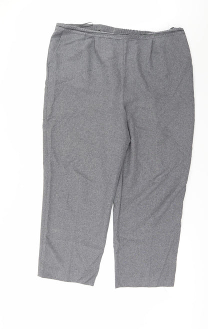 Preworn Womens Grey   Trousers  Size 20 L24 in