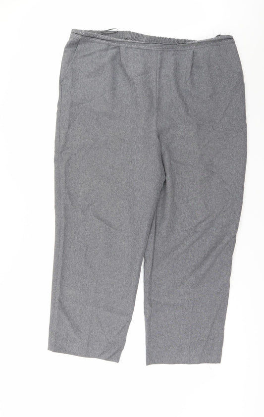 Preworn Womens Grey   Trousers  Size 20 L24 in