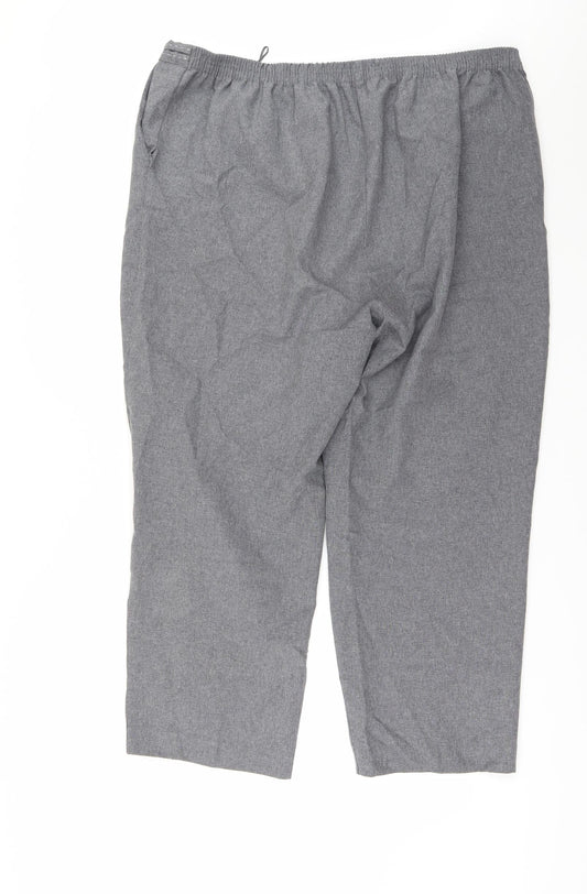 Preworn Womens Grey   Trousers  Size 20 L24 in
