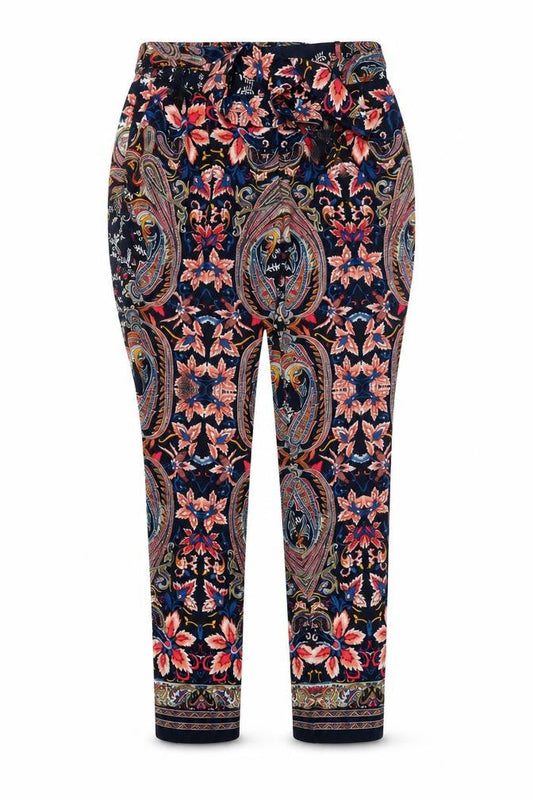 Womens UK Size 8 Oasis Regular Fit  Multicoloured Trousers