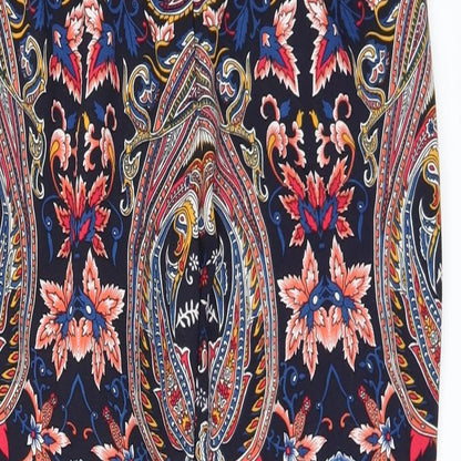 Womens UK Size 8 Oasis Regular Fit  Multicoloured Trousers