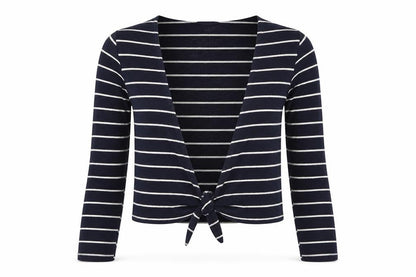 Primark Womens Black Striped  Cardigan Jumper Size XS