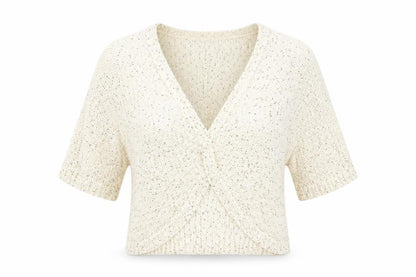 Store Twenty One Womens Ivory Cardigan Jumper Size M