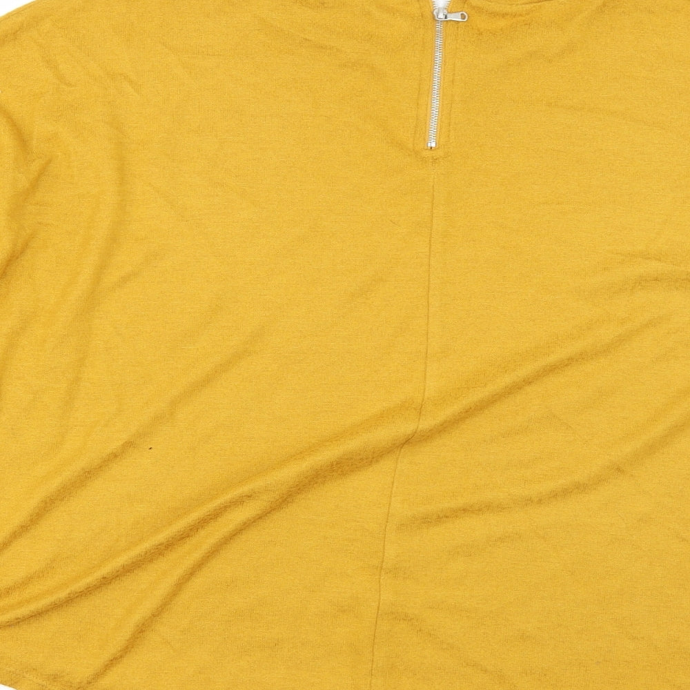 Primark Womens Yellow   Pullover Jumper Size M