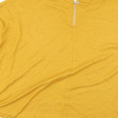 Primark Womens Yellow   Pullover Jumper Size M