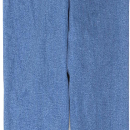 Denim & Co. Womens Blue   Skinny Jeans Size 8 L28 in