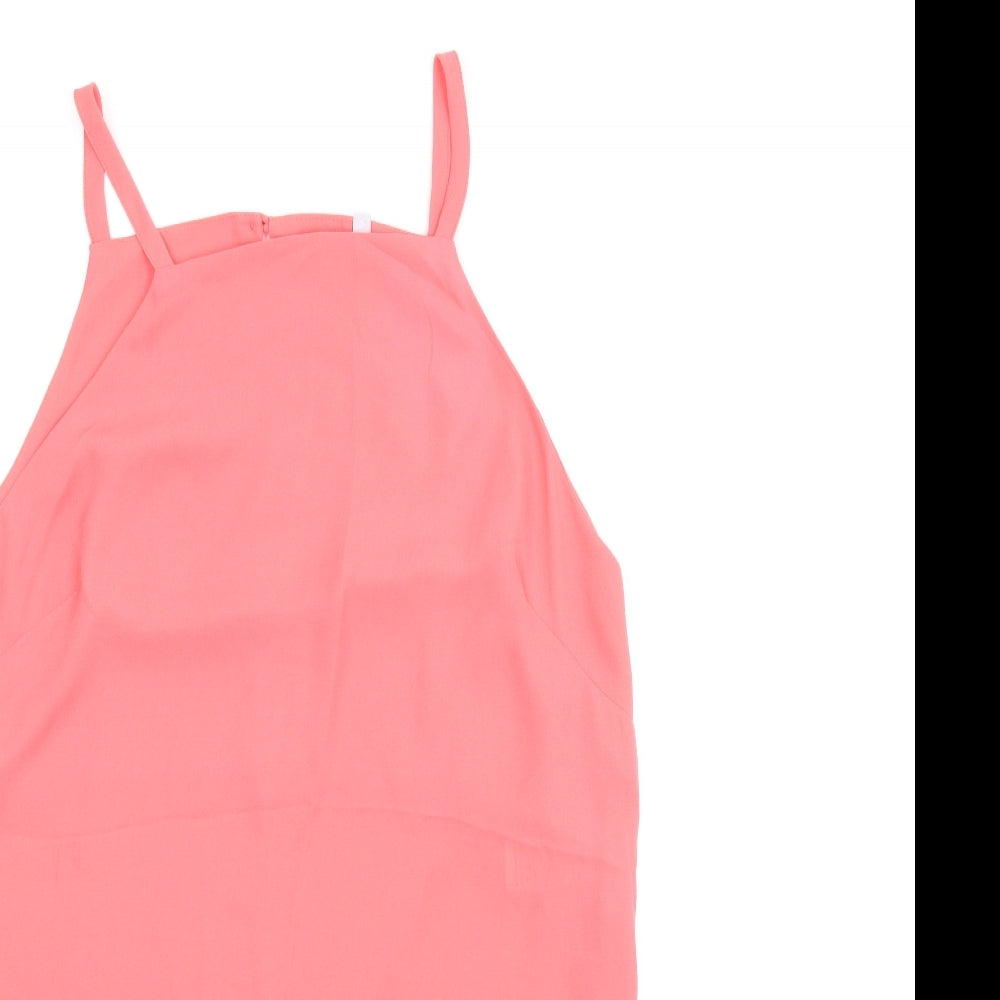 Womens UK Size 14 Red Herring Pink Camisole Blouse