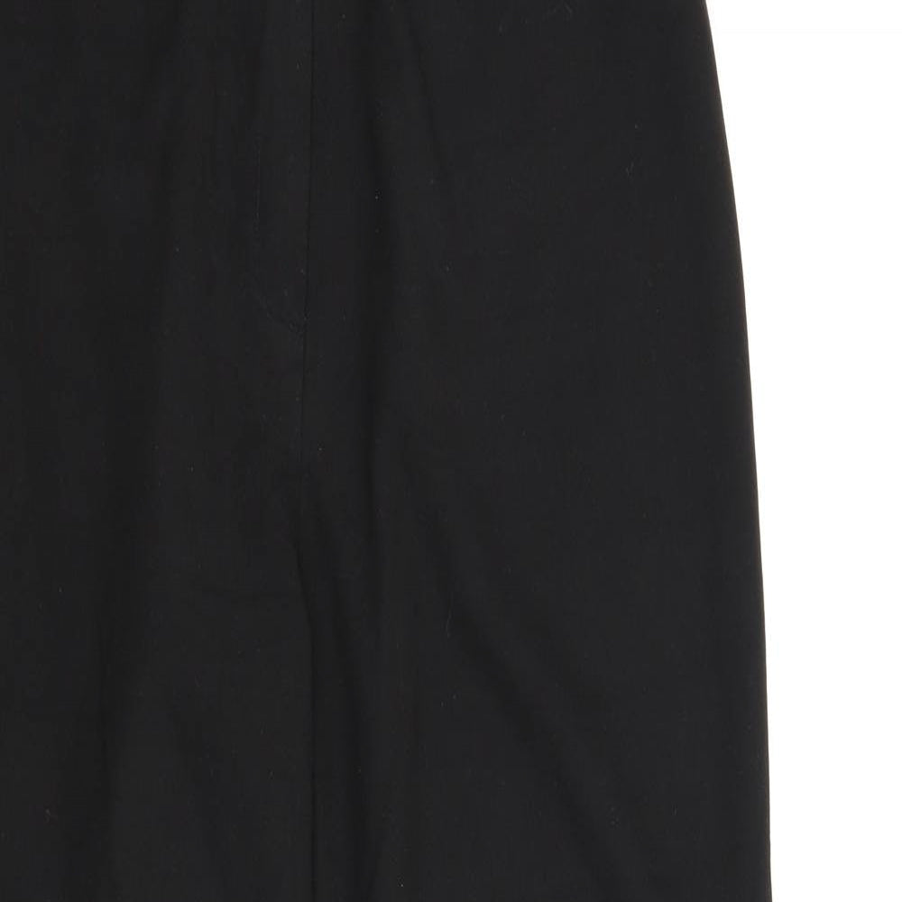 George Womens Black   Trousers  Size 16 L27 in