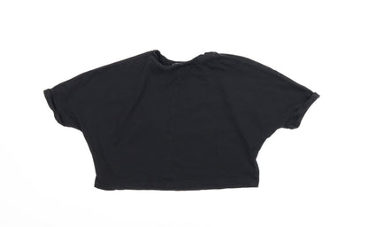 New Look Girls Black   Cropped Tank Size 10-11 Years