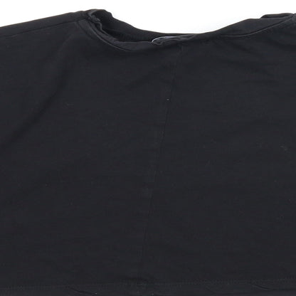 New Look Girls Black   Cropped Tank Size 10-11 Years