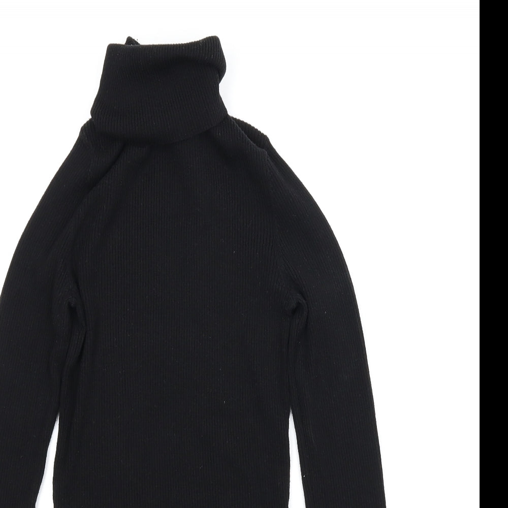 Divided Womens Black   Basic T-Shirt Size S