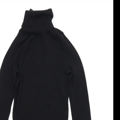 Divided Womens Black   Basic T-Shirt Size S