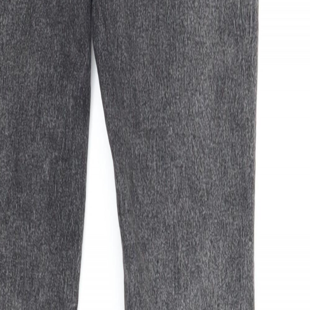 Preworn Girls Grey  Denim Skinny Jeans Size 12-13 Years