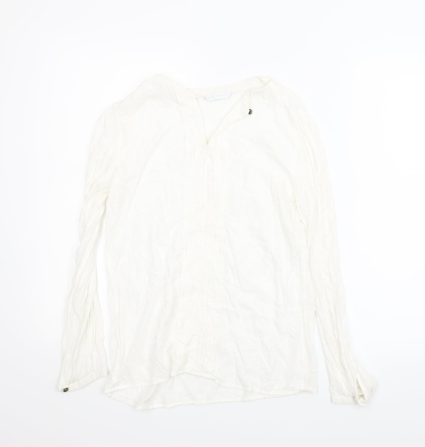 Promod Womens White   Basic Blouse Size S