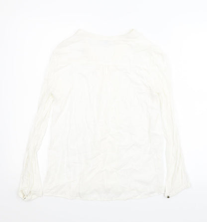 Promod Womens White   Basic Blouse Size S