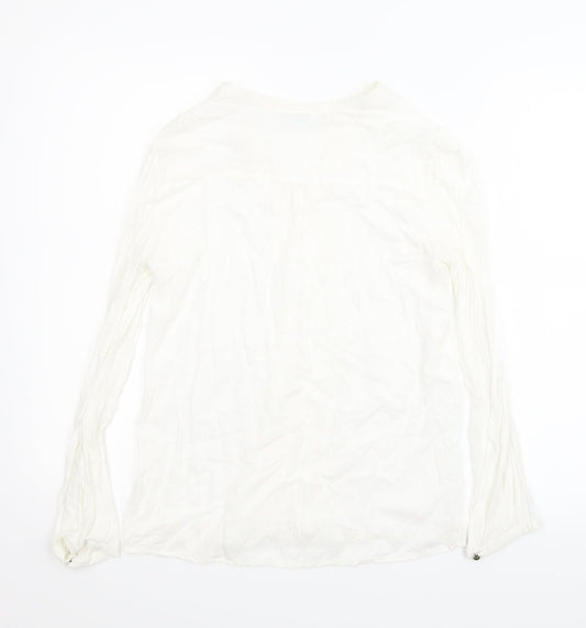 Promod Womens White   Basic Blouse Size S