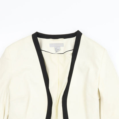 Womens UK Size 8 H&M Beige Jacket