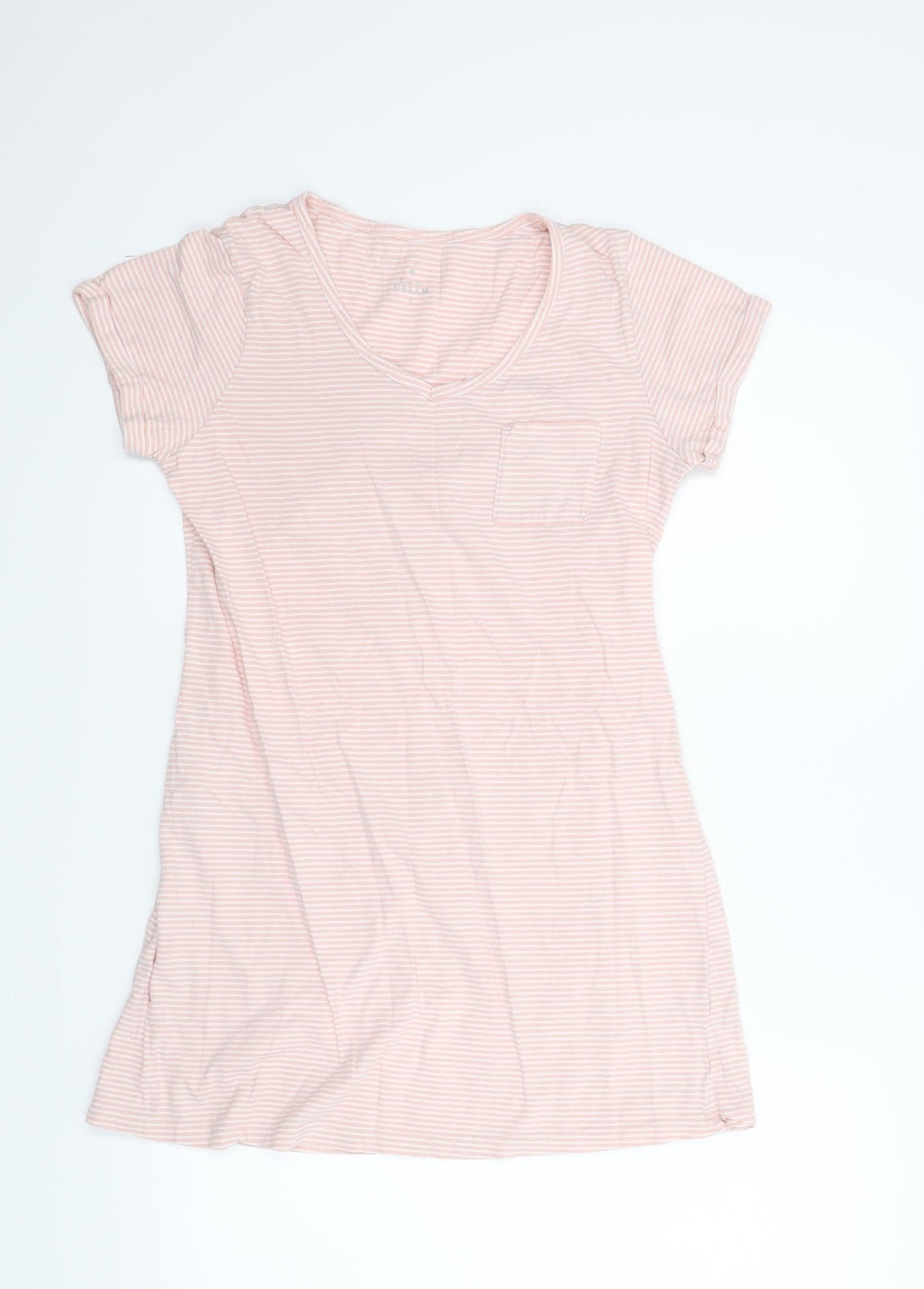 Matalan Womens Pink Striped  Capri Dress Size S