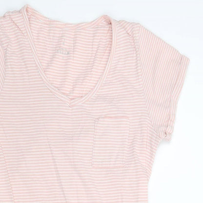 Matalan Womens Pink Striped  Capri Dress Size S