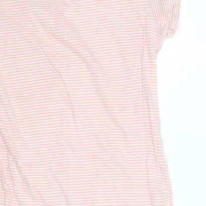 Matalan Womens Pink Striped  Capri Dress Size S
