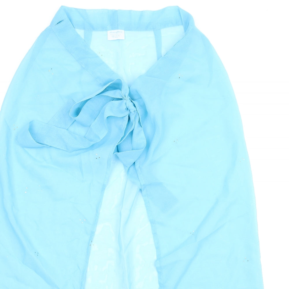 Womens UK Size 10 Atmosphere Blue Basic Blouse