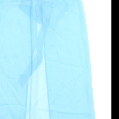 Womens UK Size 10 Atmosphere Blue Basic Blouse