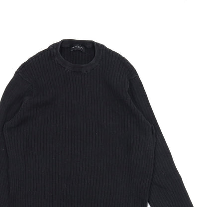 New Look Mens Black   Pullover Jumper Size M